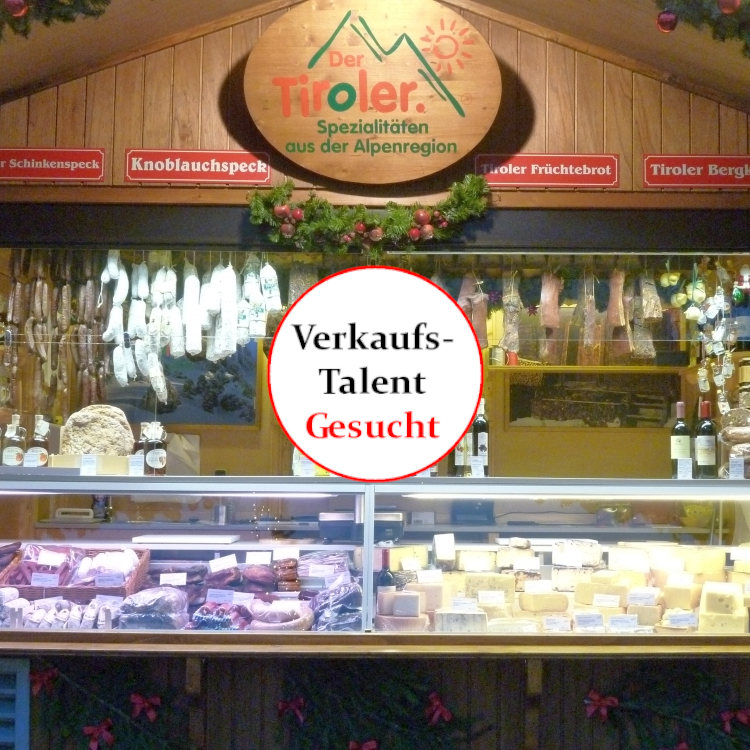 Jetzt bewerben als Verkäufer/in auf dem Weihnachtsmarkt Goslar 2023